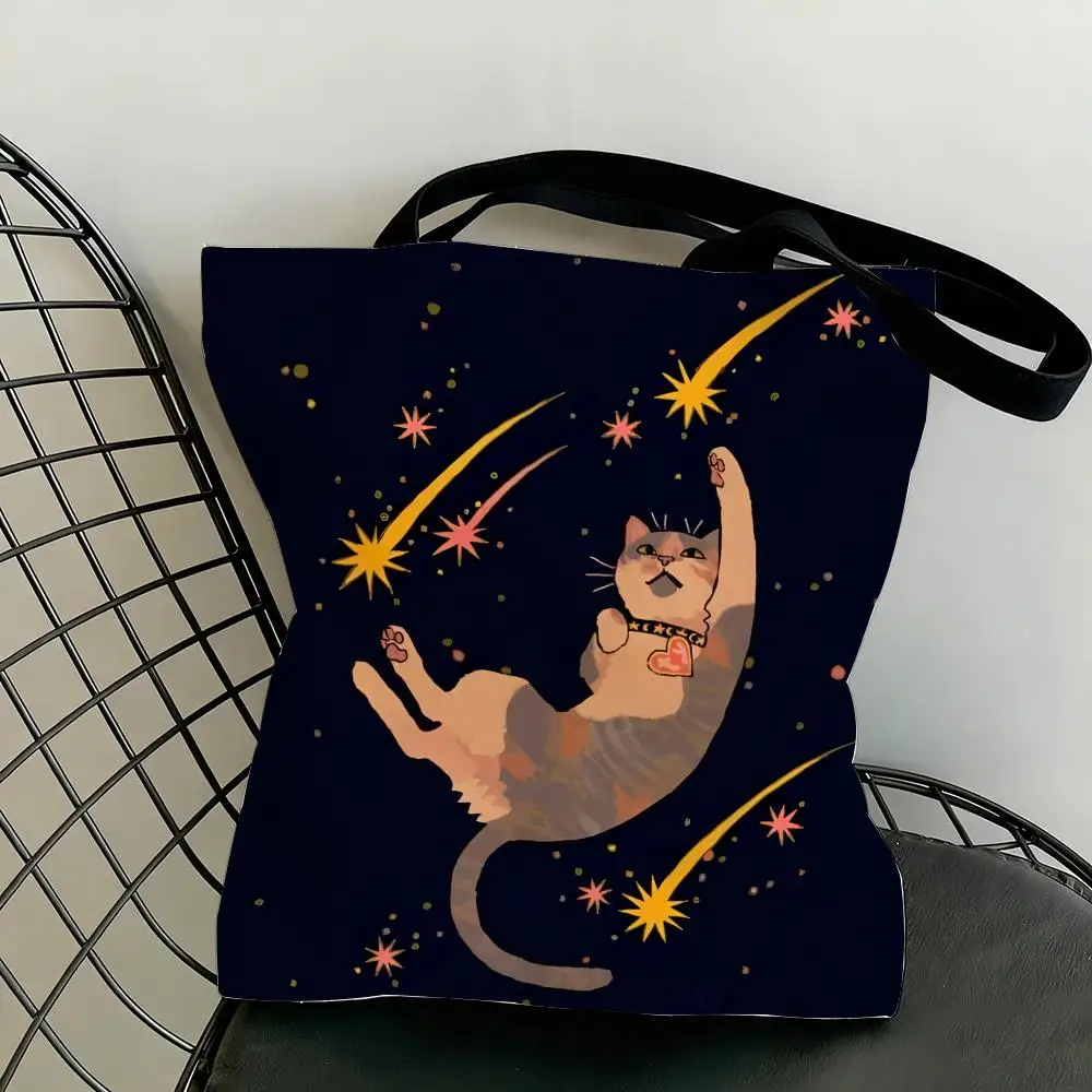 Black and white cat Storage Bags Lightweight Canvas Tote Bag Large Capacity Shoulder Shopper Fashion Eco Multi-Purpose Handbag
Black and white cat Storage Bags Lightweight Canvas Tote Bag Large Capacity Shoulder Shopper Fashion Eco Multi-Purpose Handbag