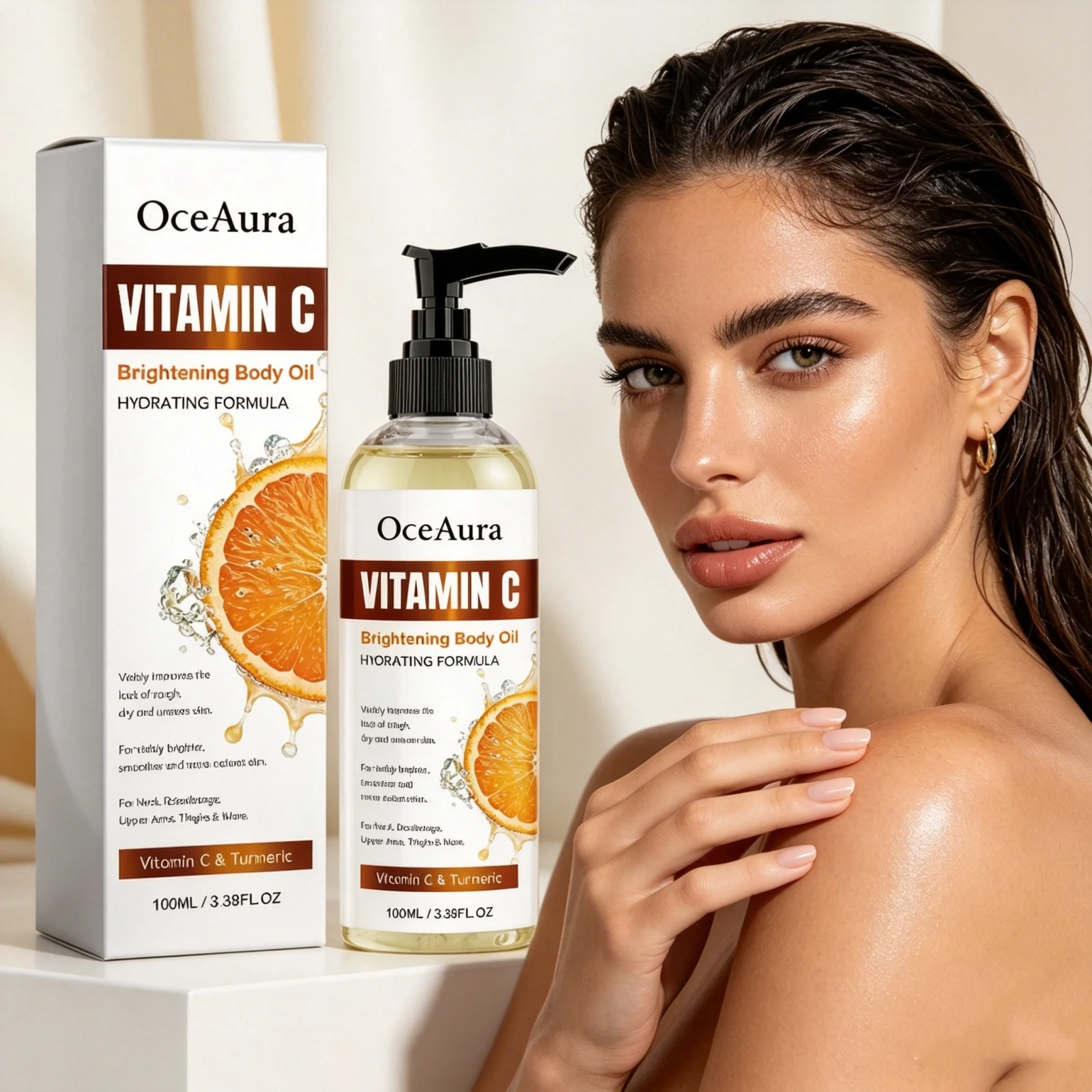 Vitamin C Brightening Body Oil Lightening Dull Skin Deep Hydrating Moisturizing No Greasy Radiant Skin Care Smooth Body Care Oil
Vitamin C Brightening Body Oil Lightening Dull Skin Deep Hydrating Moisturizing No Greasy Radiant Skin Care Smooth Body Care Oil