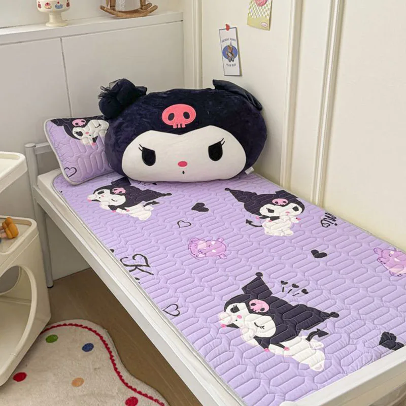 Sanrio Hello Kitty Kuromi Cinnamoroll Summer Kawaii Cartoon Latex Cooling Mat Set Ice Silk Soft Mattress Dormitory Bedding Gifts
Sanrio Hello Kitty Kuromi Cinnamoroll Summer Kawaii Cartoon Latex Cooling Mat Set Ice Silk Soft Mattress Dormitory Bedding Gifts
