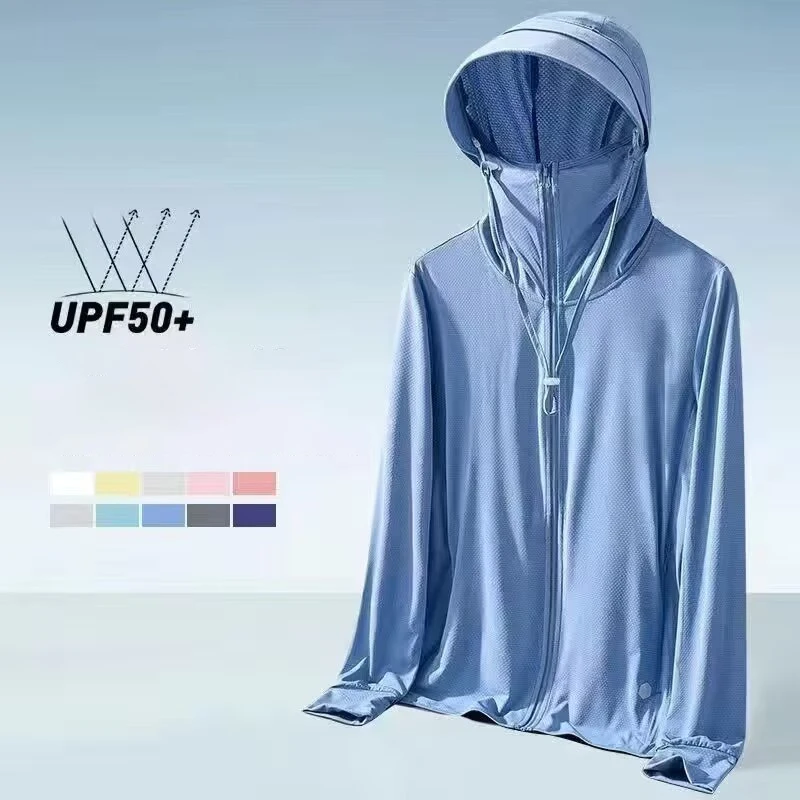 Sun Protective Clothing Men's Summer 2025 New Thin Zipper Hoodies Women Quick Dry Breathable Outdoor Fishing Anti UV Jacket
Sun Protective Clothing Men's Summer 2025 New Thin Zipper Hoodies Women Quick Dry Breathable Outdoor Fishing Anti UV Jacket
