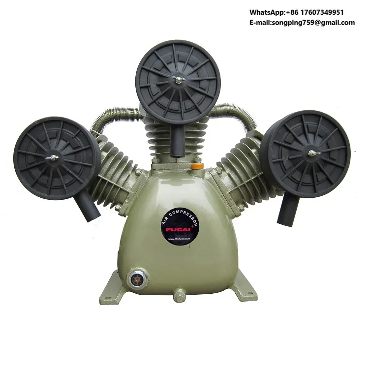 7.5kw 10hp 8bar Industrial Piston Air Compressor Accessories Pump Head
7.5kw 10hp 8bar Industrial Piston Air Compressor Accessories Pump Head