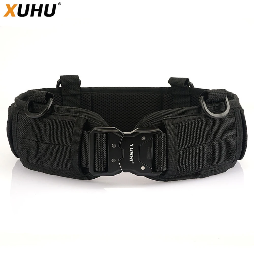 XUHU New Unisex Belt Hard Alloy Quick Release Buckle Tough Stretch Nylon Men's Military Tactical Belt Work Accessories
XUHU New Unisex Belt Hard Alloy Quick Release Buckle Tough Stretch Nylon Men's Military Tactical Belt Work Accessories