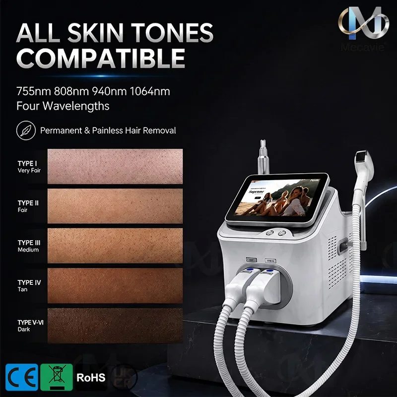 Professional 5000W 4Waves Diode Laser Machine 755nm 808nm 940nm 1064nm Soprano Ice Platinum Permanent Painless Hair Removal Tool
Professional 5000W 4Waves Diode Laser Machine 755nm 808nm 940nm 1064nm Soprano Ice Platinum Permanent Painless Hair Removal Tool