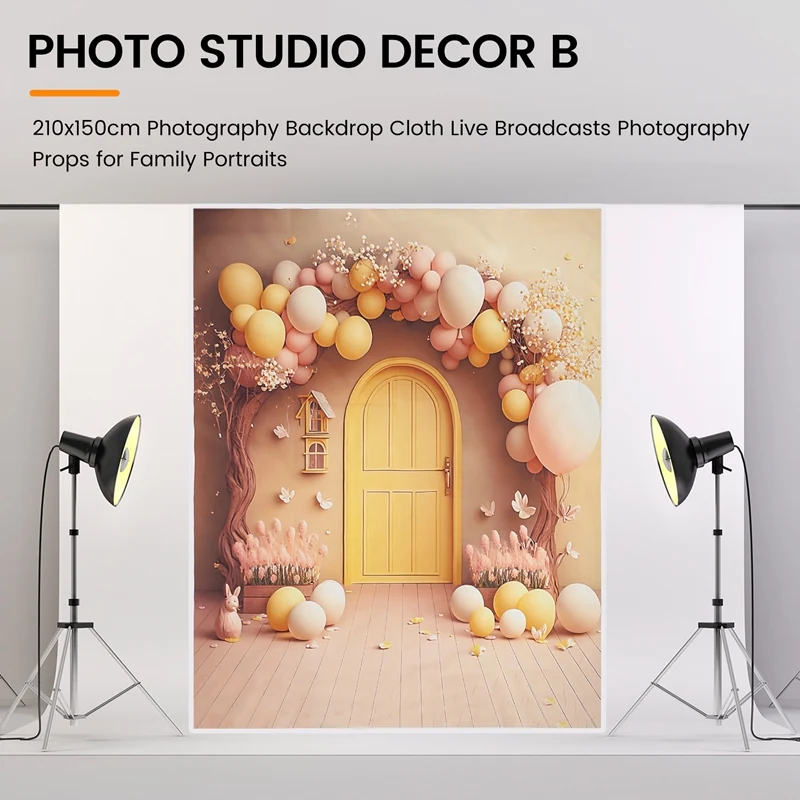210X150cm Photography Backdrop Cloth Live Broadcasts Photography Props For Family Portraits, Photo Studio Decor B
210X150cm Photography Backdrop Cloth Live Broadcasts Photography Props For Family Portraits, Photo Studio Decor B