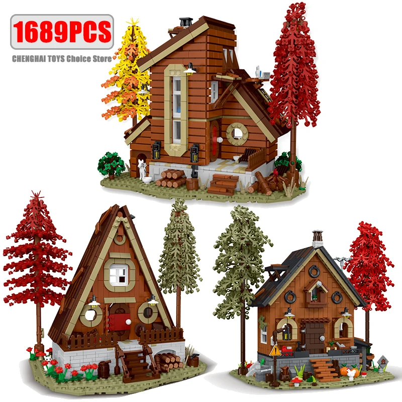 Creative City Light Forest House Series Building Blocks Model Sets MOC Streetview Modular Architecture Boys Toys Childrens Gifts
Creative City Light Forest House Series Building Blocks Model Sets MOC Streetview Modular Architecture Boys Toys Childrens Gifts