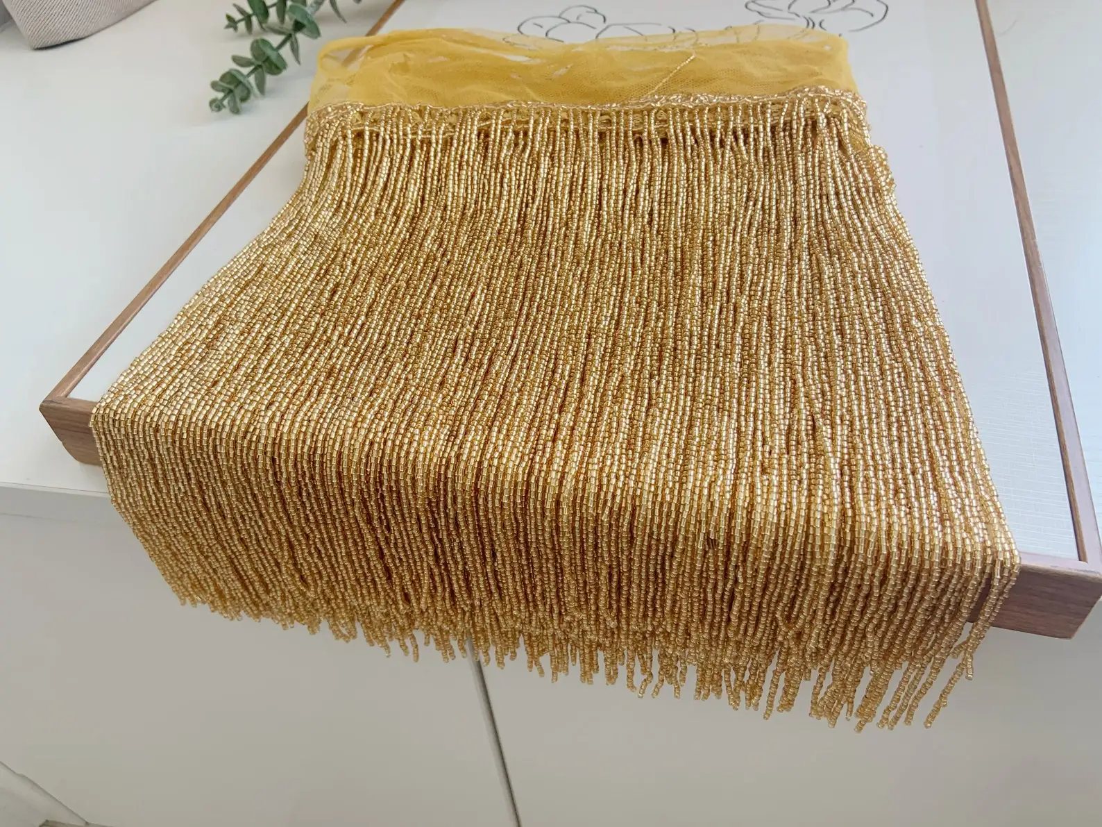 2 Yard Gold Tassel Trim Beaded Fringe Trim Indian Bead Lace Dupatta Border Crafting Bag Dress Glass Bead Trim 25 Cm Wide
2 Yard Gold Tassel Trim Beaded Fringe Trim Indian Bead Lace Dupatta Border Crafting Bag Dress Glass Bead Trim 25 Cm Wide