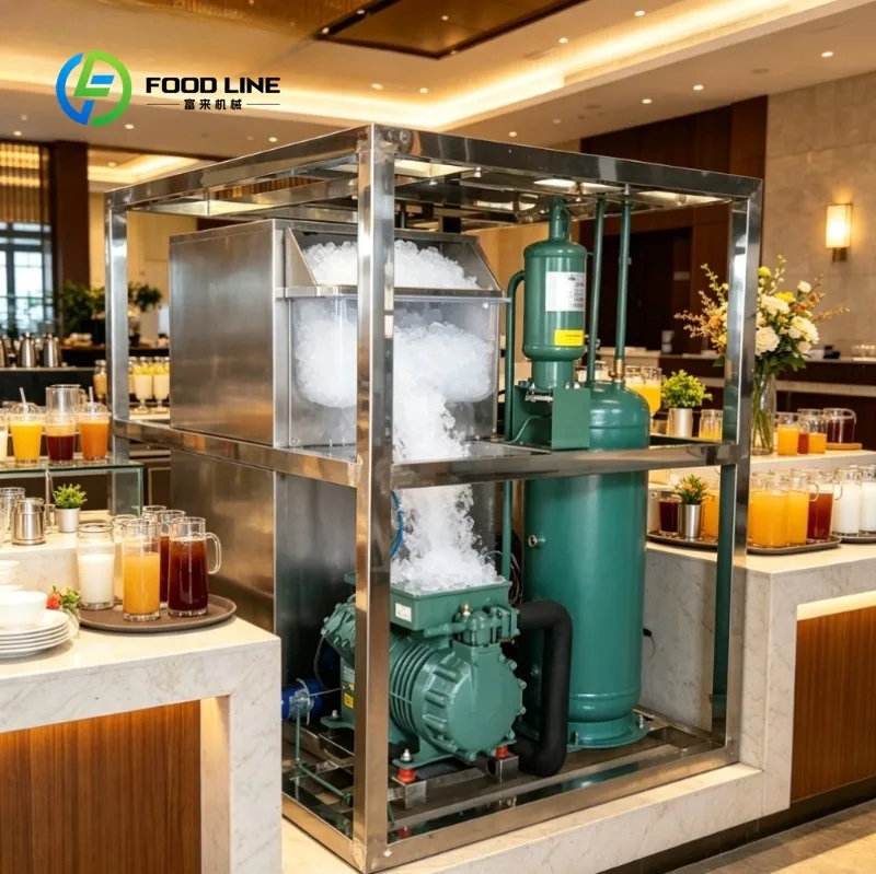 Custom Tube Ice Machine Commercial Stainless Steel Ice Maker for Restaurant Bar Hotel Seafood Cooling Storage Equipment
Custom Tube Ice Machine Commercial Stainless Steel Ice Maker for Restaurant Bar Hotel Seafood Cooling Storage Equipment