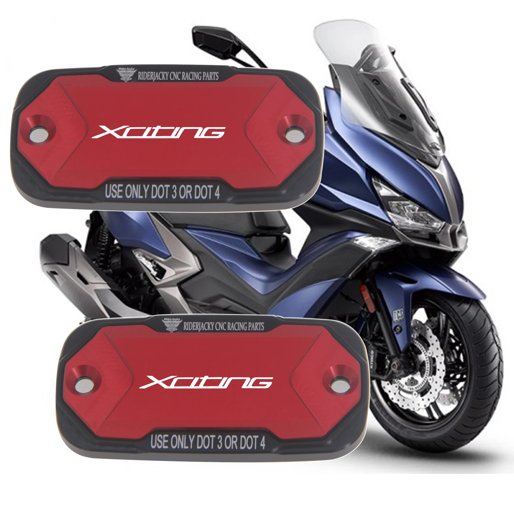 For KYMCO XCITING 250 300 350 400 400s 2019-2023 Motorcycle Front Brake Fluid Reservoir Cover Master Cylinder
For KYMCO XCITING 250 300 350 400 400s 2019-2023 Motorcycle Front Brake Fluid Reservoir Cover Master Cylinder
