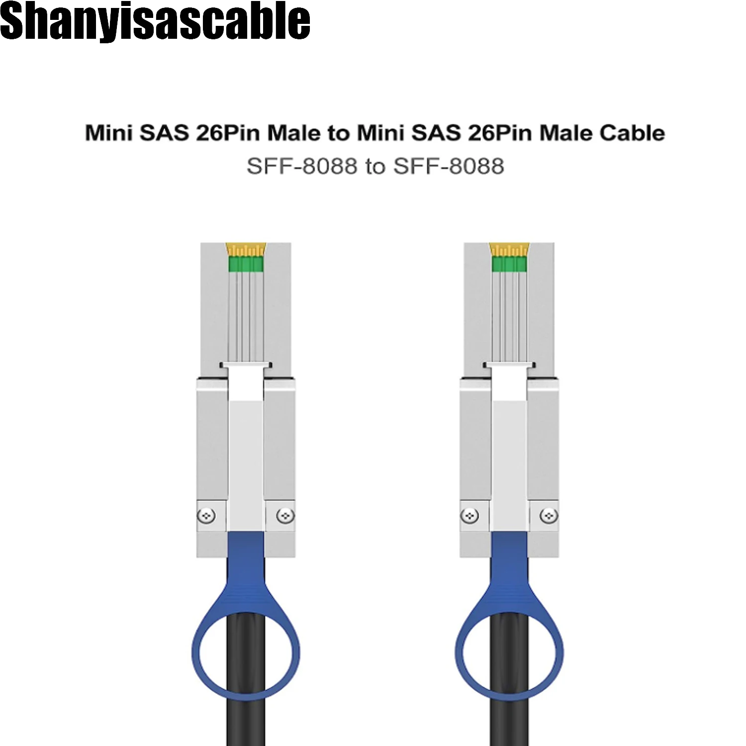 Внешний Mini SAS HD 26pin SFF-8088 мужской на Mini SAS 26 SFF-8088 внешний кабель для сервера
Внешний Mini SAS HD 26pin SFF-8088 мужской на Mini SAS 26 SFF-8088 внешний кабель для сервера