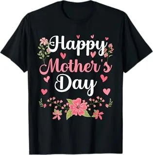 Happy Mother's Day Floral Mom T-Shirt for Grandma Cute Women
Happy Mother's Day Floral Mom T-Shirt for Grandma Cute Women