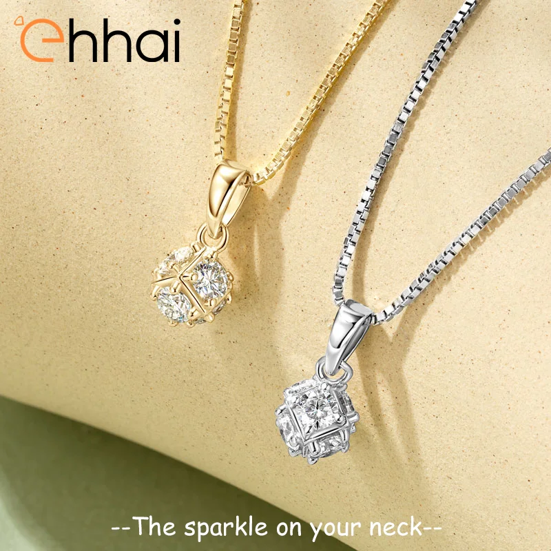 Ehhai 3mm Round Cut Moissanite Ball Charm Pendant Necklace Chain for Women s925 Sterling Silver Fine Jewelry Wedding Party Gifts
Ehhai 3mm Round Cut Moissanite Ball Charm Pendant Necklace Chain for Women s925 Sterling Silver Fine Jewelry Wedding Party Gifts