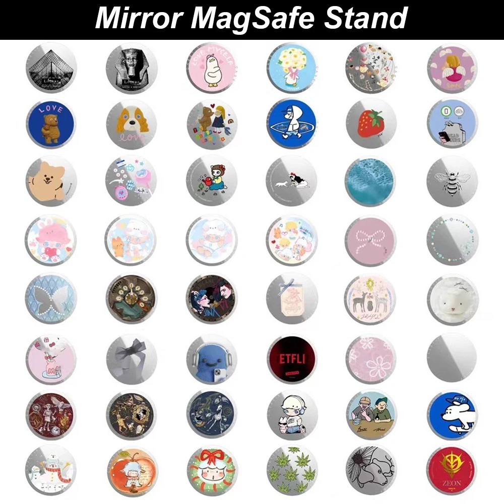 Mirror MagSafe Stand for IPhone 12 13 14 15 16 Pro Max Phone Holder Mount Support for S25 Ultra
Mirror MagSafe Stand for IPhone 12 13 14 15 16 Pro Max Phone Holder Mount Support for S25 Ultra