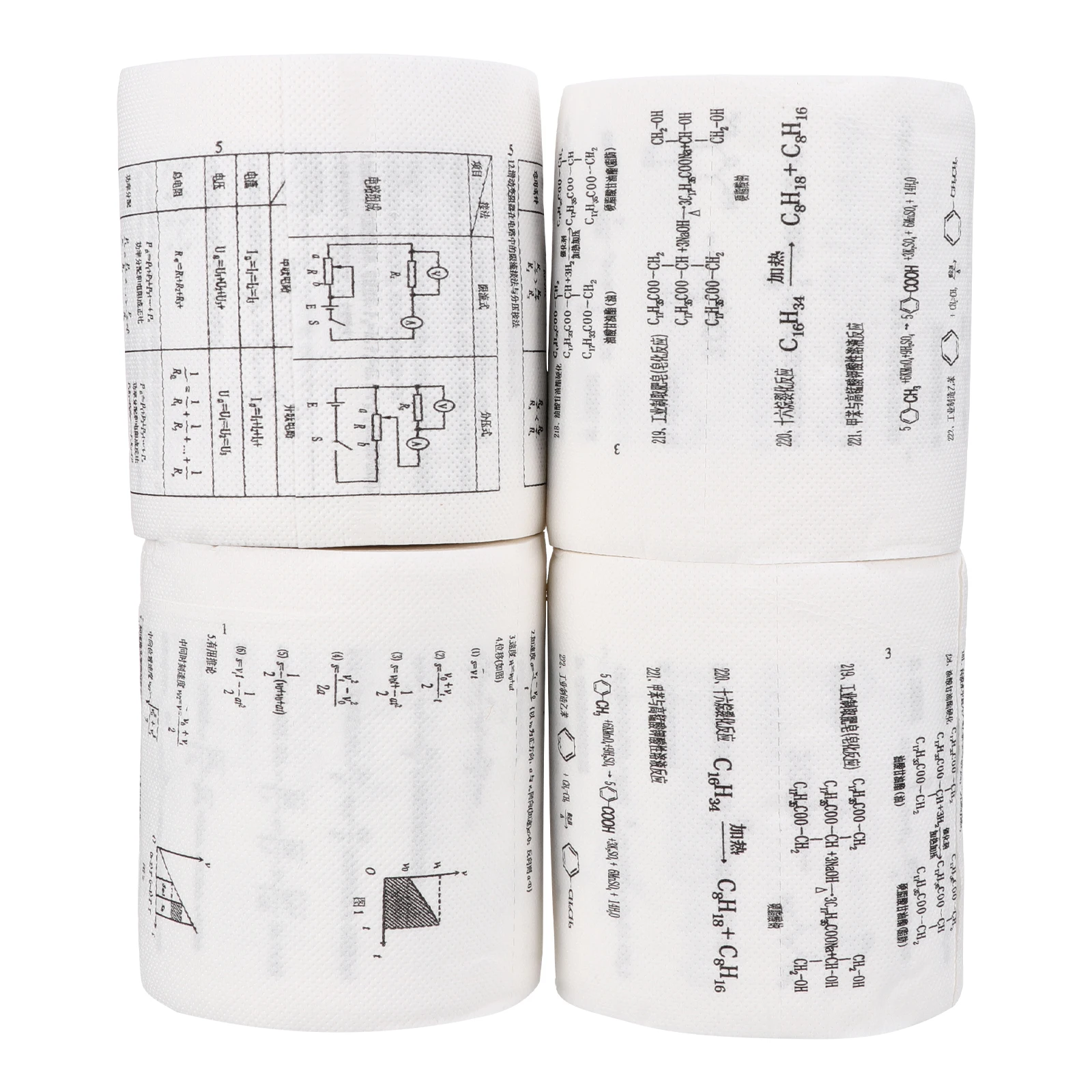 4pcs 4Rolls ChemicalPhysicsFormula VirginWoodPulp ColoredTissue AbsorbentStrong SuitableClassroom HomeDecoration
4pcs 4Rolls ChemicalPhysicsFormula VirginWoodPulp ColoredTissue AbsorbentStrong SuitableClassroom HomeDecoration