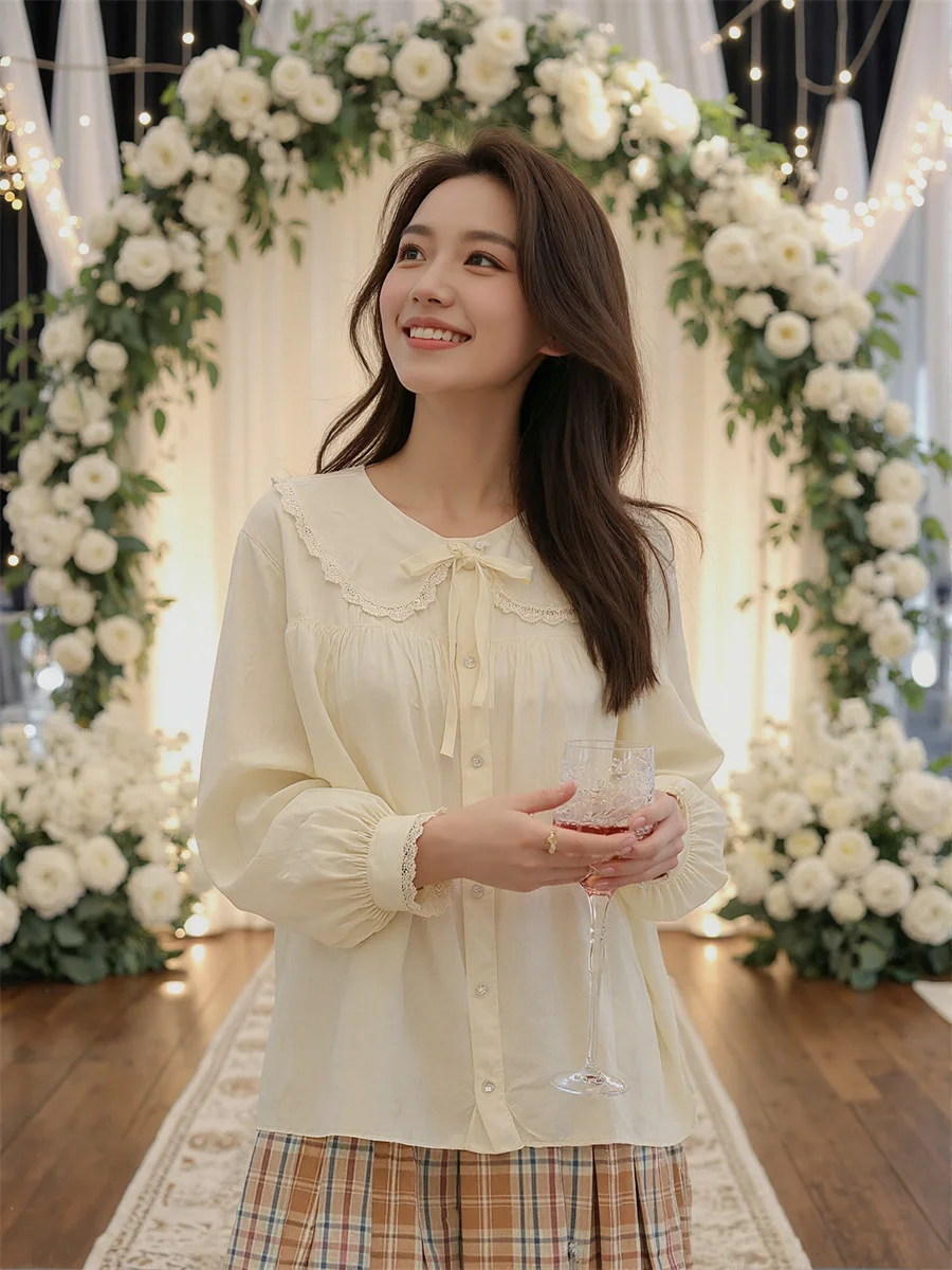 Lace-Up Cute Solid Shirts 2000s Blouses Woman Clothes Winter Celebration Event Occasion Weekend Night Out Evening Cocktail Daily
Lace-Up Cute Solid Shirts 2000s Blouses Woman Clothes Winter Celebration Event Occasion Weekend Night Out Evening Cocktail Daily