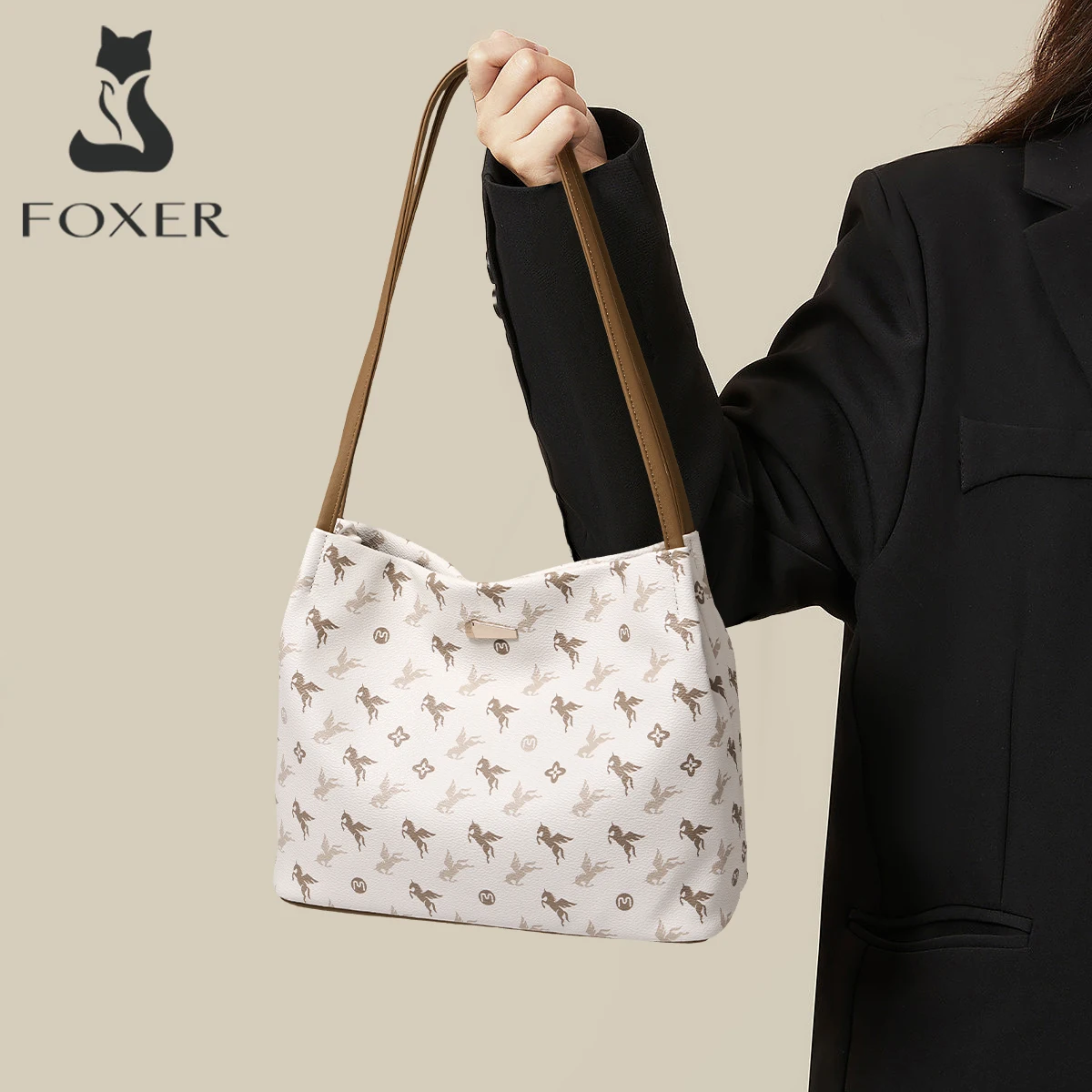 Женская повседневная сумка-тоут FOXER из ПВХ-кожи, большая сумка-ведро, простая сумка через плечо, кошелек
Женская повседневная сумка-тоут FOXER из ПВХ-кожи, большая сумка-ведро, простая сумка через плечо, кошелек