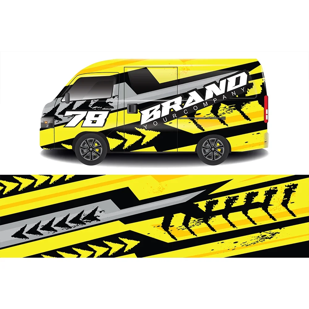 Yellow Black Racing Car Graphic Decal Full Body Racing Vinyl Wrap Car Full Wrap Sticker Decorative Car Decal Size 450cm*100cm
Yellow Black Racing Car Graphic Decal Full Body Racing Vinyl Wrap Car Full Wrap Sticker Decorative Car Decal Size 450cm*100cm