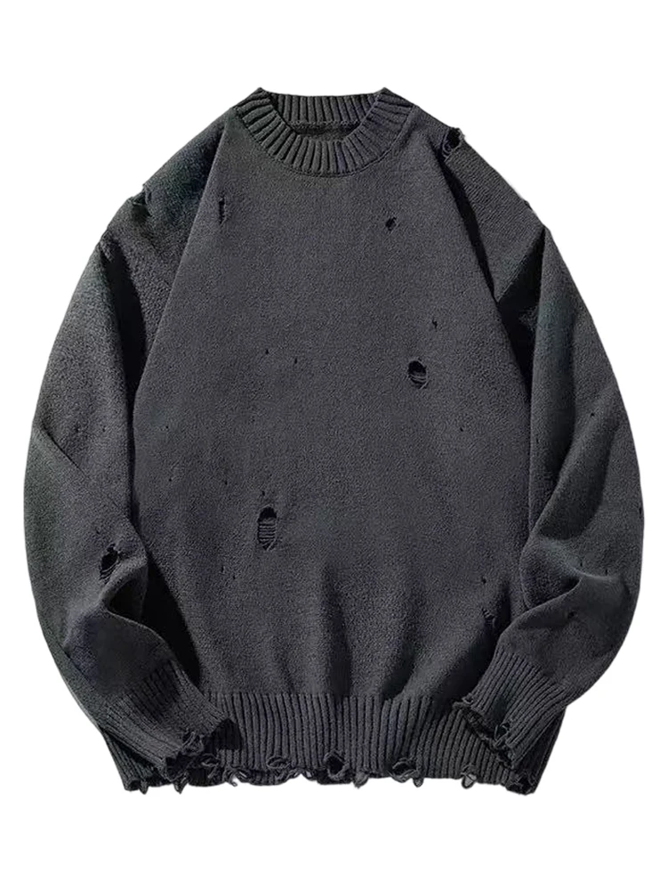 Повседневный вязаный свитер с дырками, женский однотонный свободный свитер с длинными рукавами и круглым вырезом, шикарные модные свитера, женский весенний универсальный пуловер 2026
Повседневный вязаный свитер с дырками, женский однотонный свободный свитер с длинными рукавами и круглым вырезом, шикарные модные свитера, женский весенний универсальный пуловер 2026