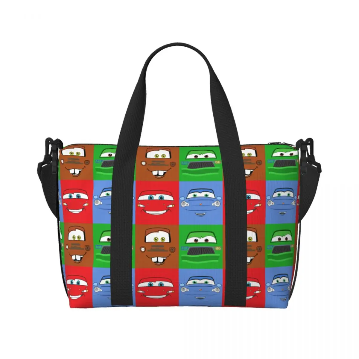 Custom Large Cartoon Cars Face Animation Tote Bag for Women Racing Shoulder Shopper Beach Gym Travel Bag
Custom Large Cartoon Cars Face Animation Tote Bag for Women Racing Shoulder Shopper Beach Gym Travel Bag