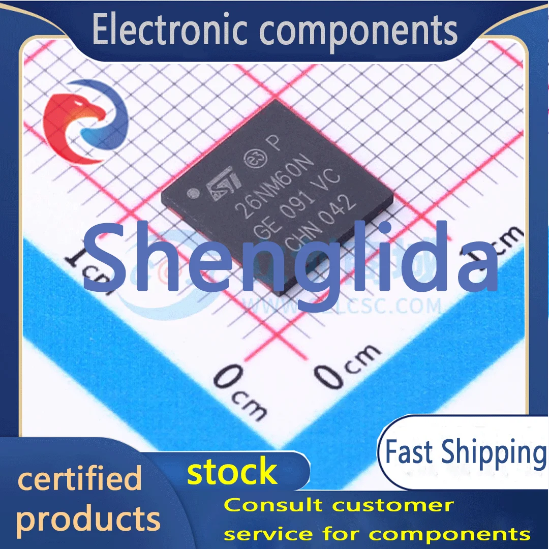 STL26NM60N packaged SMD field-effect transistor (MOSFET) brand new off the shelf 1PCS
STL26NM60N packaged SMD field-effect transistor (MOSFET) brand new off the shelf 1PCS