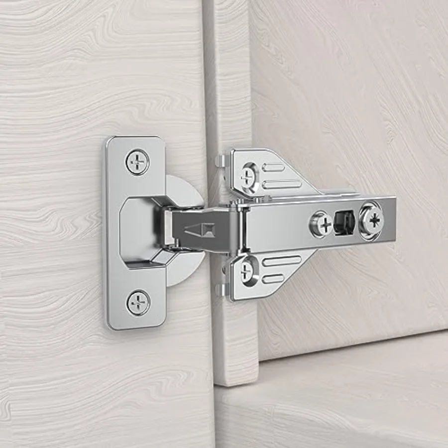 Pack Soft Close Concealed Hinges, Small Door Gap, Clip-on Plate, Face Frame Door, Self Closing Hidden Satin Nickel 3D Hinge, 5°
Pack Soft Close Concealed Hinges, Small Door Gap, Clip-on Plate, Face Frame Door, Self Closing Hidden Satin Nickel 3D Hinge, 5°
