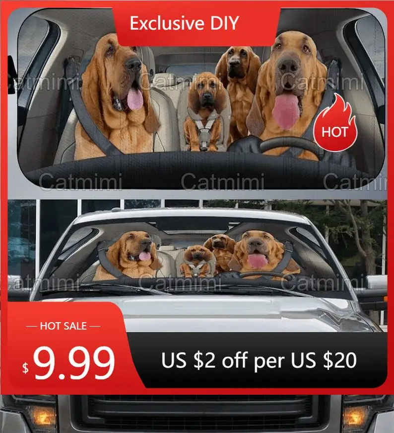 Bloodhound Car Sun Shade, Bloodhound Car Decor, Bloodhound Sun Shade, Funny Bloodhound Gift, Gifts For Him, Husband Gift MCL2020
Bloodhound Car Sun Shade, Bloodhound Car Decor, Bloodhound Sun Shade, Funny Bloodhound Gift, Gifts For Him, Husband Gift MCL2020