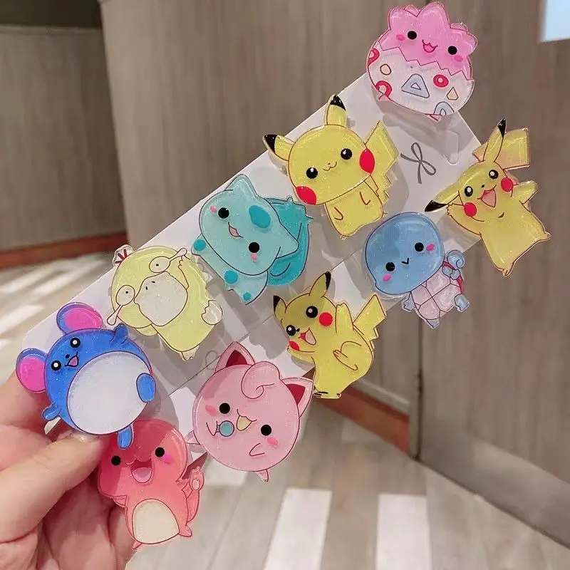 Pokémon Hair Clips Hairpins Cute Hair Accessories for Students Girl Headwear Bangs Clip Side Hair Clip Decorations Fun Gifts
Pokémon Hair Clips Hairpins Cute Hair Accessories for Students Girl Headwear Bangs Clip Side Hair Clip Decorations Fun Gifts
