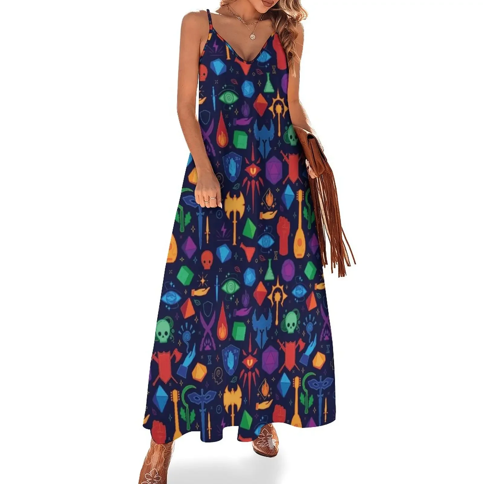 DnD Forever - Color Sleeveless Dress women dresses birthday dress for women Women's skirt Dress
DnD Forever - Color Sleeveless Dress women dresses birthday dress for women Women's skirt Dress
