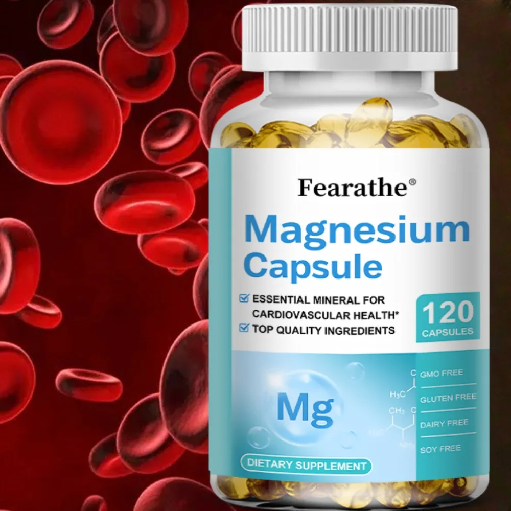 Magnesium Glycinate - Helps with Sleep, Brain, Nervous System, Bones, Muscles, Heart Health, Stress and Anxiety Relief
Magnesium Glycinate - Helps with Sleep, Brain, Nervous System, Bones, Muscles, Heart Health, Stress and Anxiety Relief