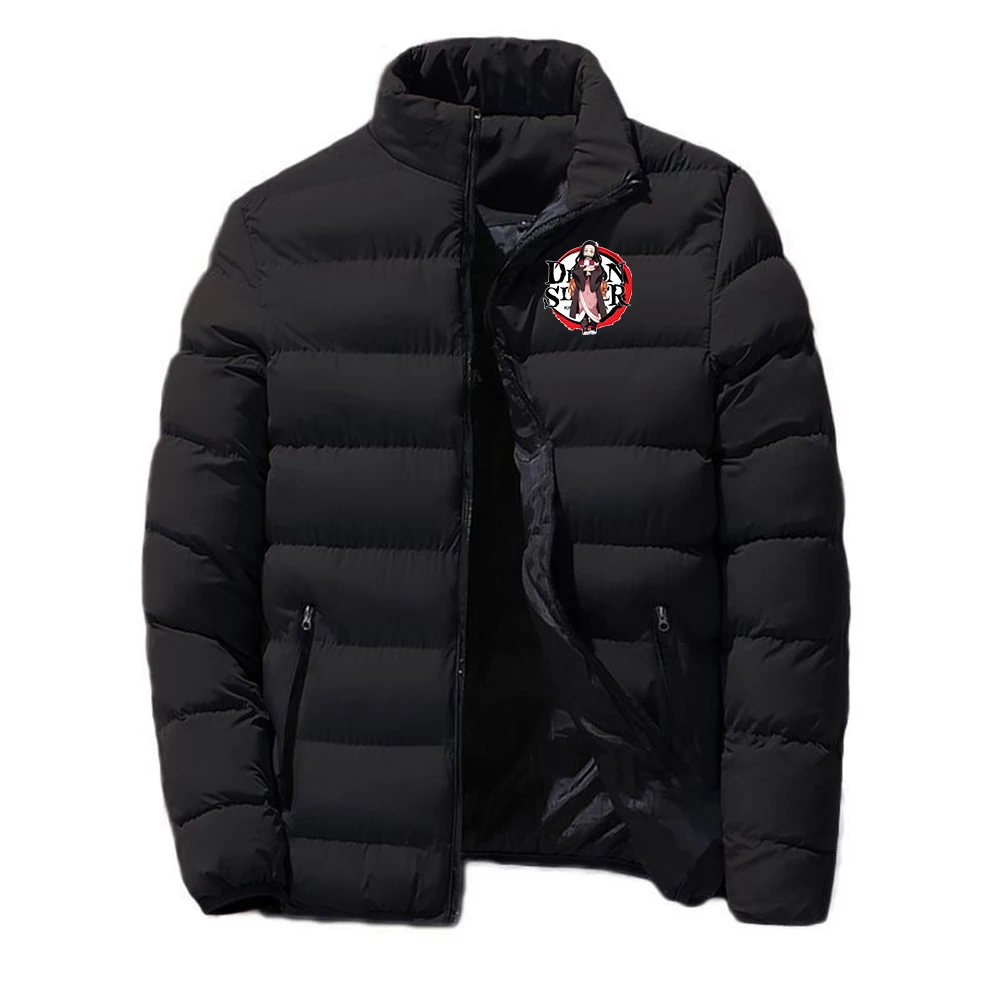 Autumn Winter Thick Warm Jacket 2026 Comfortable Men's Demon Slayer Anime Nezuko Logo Print Fashion Windproof Coat Hoodies
Autumn Winter Thick Warm Jacket 2026 Comfortable Men's Demon Slayer Anime Nezuko Logo Print Fashion Windproof Coat Hoodies
