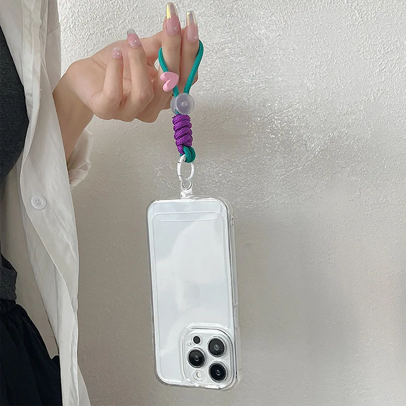 Милый ремешок для телефона на запястье Happy Heart, уличный универсальный чехол для iPhone, нейлоновая веревка, зажим для шнура, подвесной ремешок с защитой от потери
Милый ремешок для телефона на запястье Happy Heart, уличный универсальный чехол для iPhone, нейлоновая веревка, зажим для шнура, подвесной ремешок с защитой от потери