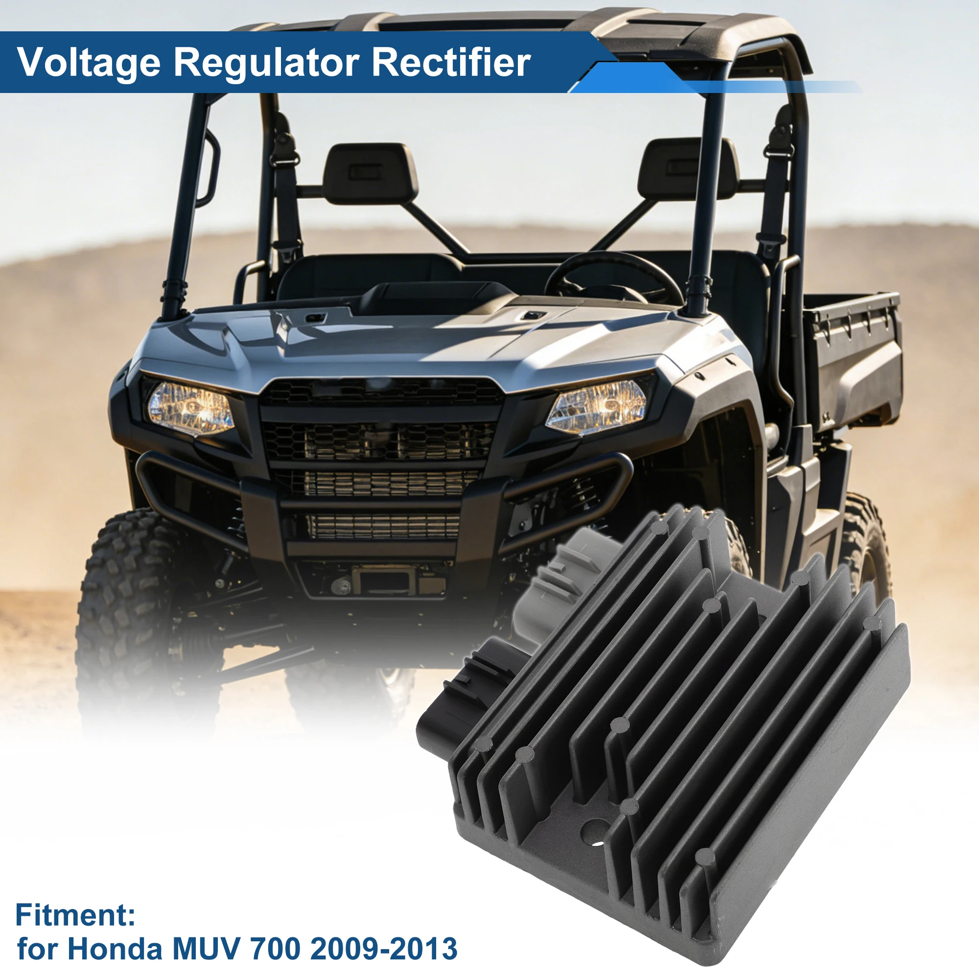 Motoforti 31600H5601 Voltage Regulator Rectifier Replacement for Honda MUV 700 2009-2013
Motoforti 31600H5601 Voltage Regulator Rectifier Replacement for Honda MUV 700 2009-2013
