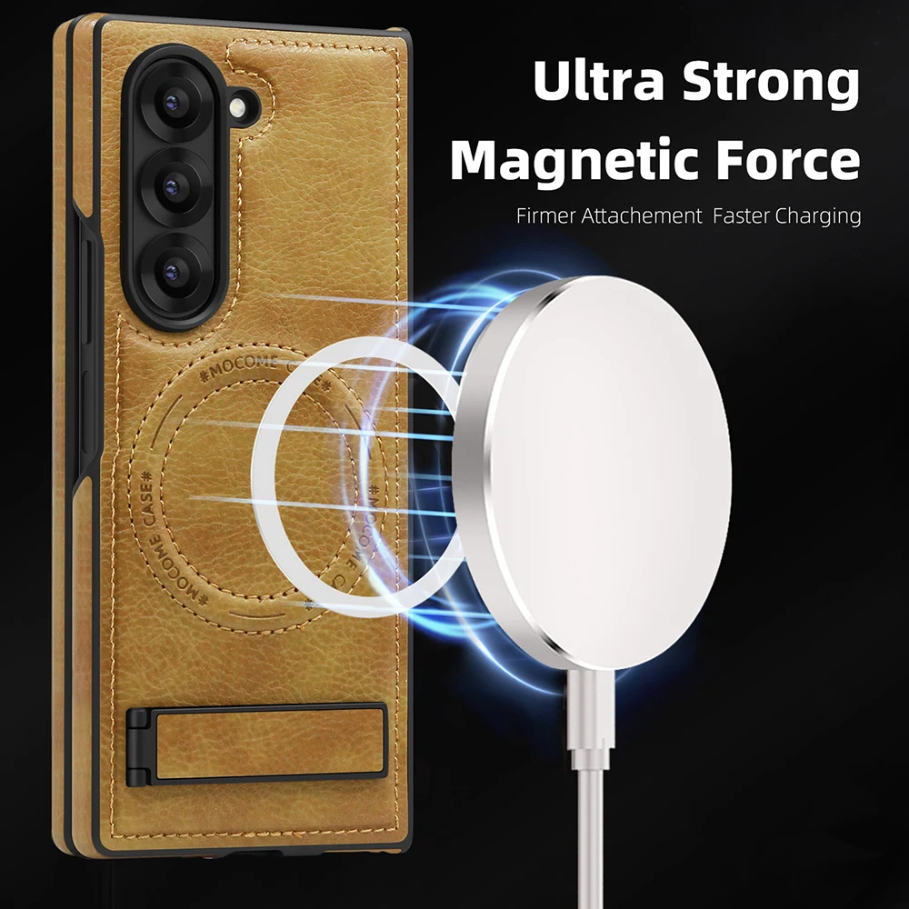 Phone Cover For Pu Leather Magnets Magsafe Case Samsung Galaxy Z Fold6 Fold 6 3 4 Fold5 Magnetic Kickstand Business Shell Fu
Phone Cover For Pu Leather Magnets Magsafe Case Samsung Galaxy Z Fold6 Fold 6 3 4 Fold5 Magnetic Kickstand Business Shell Fu