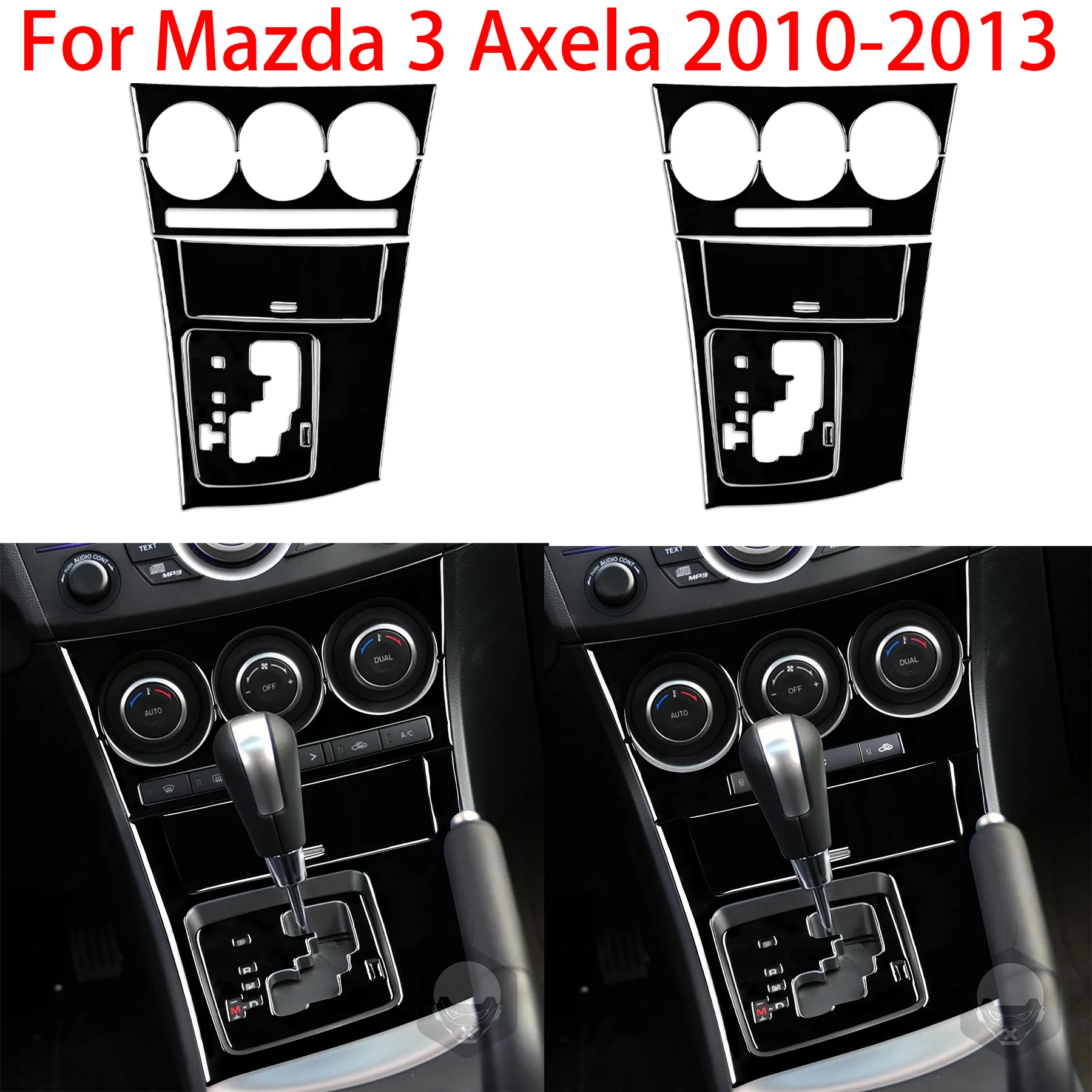 For Azda 3 Axela 2010-2013 Mazdaspeed 3 Mazda3 Car Air Conditioning Automatic Gear Shift Panel Kit Piano Black Interior Stickers
For Azda 3 Axela 2010-2013 Mazdaspeed 3 Mazda3 Car Air Conditioning Automatic Gear Shift Panel Kit Piano Black Interior Stickers
