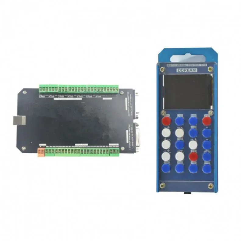 NVCM MACH3 3/4/5/6 Axis Motion Controller CNC Card Board + NVSK Manual Control Box
NVCM MACH3 3/4/5/6 Axis Motion Controller CNC Card Board + NVSK Manual Control Box