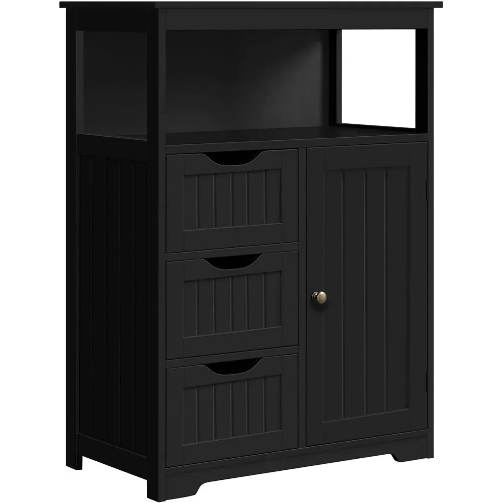 Bathroom Storage Cabinet Bathroom Floor Cabinet Freestanding Bathroom Organizer Storage with Door,3 Drawers, Adjustable Shelf
Bathroom Storage Cabinet Bathroom Floor Cabinet Freestanding Bathroom Organizer Storage with Door,3 Drawers, Adjustable Shelf