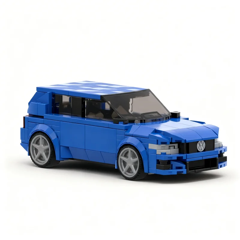 302PCS MOC City Champions Super Car Volkswagen Golf R MK6 Model Technology DIY Assembly Building Blocks Display Birthday Gift
302PCS MOC City Champions Super Car Volkswagen Golf R MK6 Model Technology DIY Assembly Building Blocks Display Birthday Gift