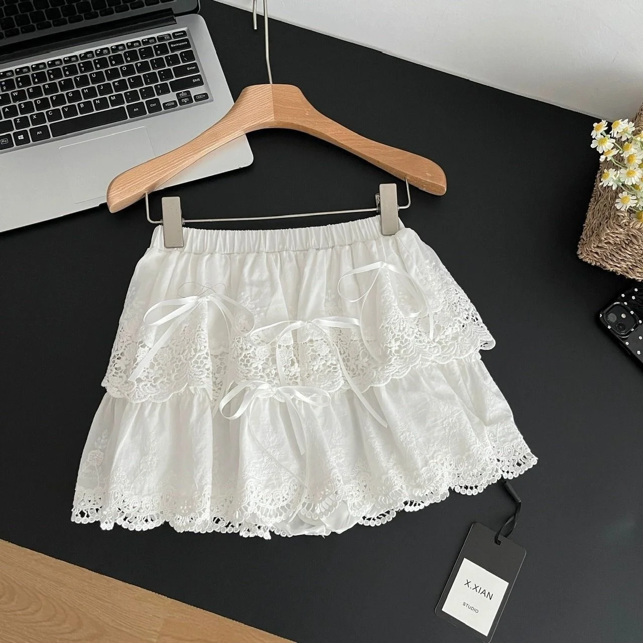 Белая юбка-кейк Princ Sle Ballet Lace Knot для женщин, осенне-зимняя, с завышенной талией, из полиэстера, повседневная, для работы
Белая юбка-кейк Princ Sle Ballet Lace Knot для женщин, осенне-зимняя, с завышенной талией, из полиэстера, повседневная, для работы