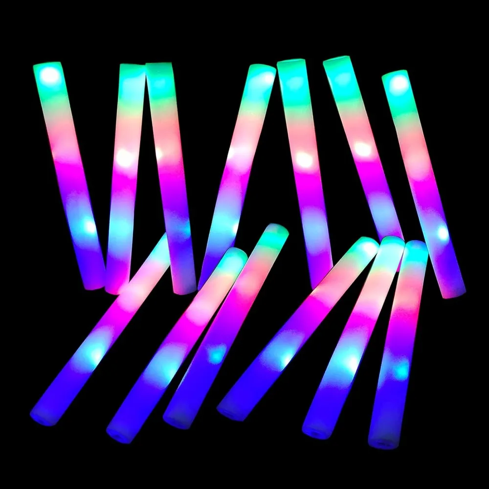 Foam Glow Sticks-192 PCS, with 3 Modes Colorful Flashing Light Up Toys for Party Wedding Birthday Concert, Glow Party Supplies
Foam Glow Sticks-192 PCS, with 3 Modes Colorful Flashing Light Up Toys for Party Wedding Birthday Concert, Glow Party Supplies