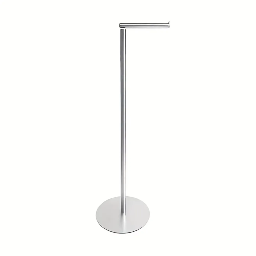 Rust-Proof Freestanding Toilet Paper Holder Non-slip Single Pole Stainless Steel Paper Roll Stand Easy Installation Foldable
Rust-Proof Freestanding Toilet Paper Holder Non-slip Single Pole Stainless Steel Paper Roll Stand Easy Installation Foldable