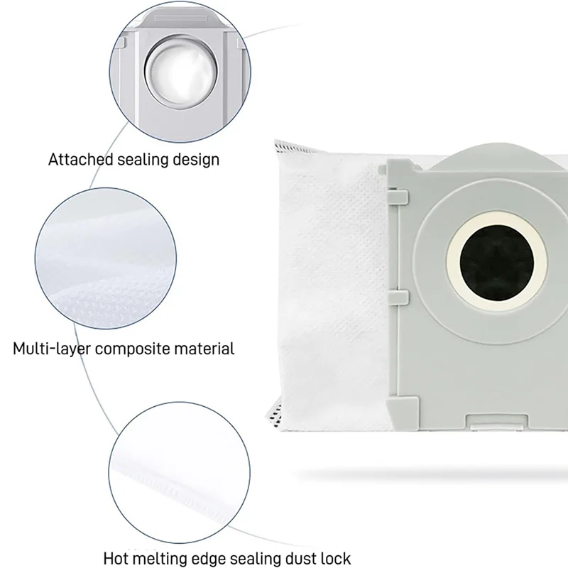 Classy-Replacement Parts For Ecovacs Deebot X8 Pro Omni Main Side Brush HEPA Filters Dust Bags Replacement Accessory Kit
Classy-Replacement Parts For Ecovacs Deebot X8 Pro Omni Main Side Brush HEPA Filters Dust Bags Replacement Accessory Kit