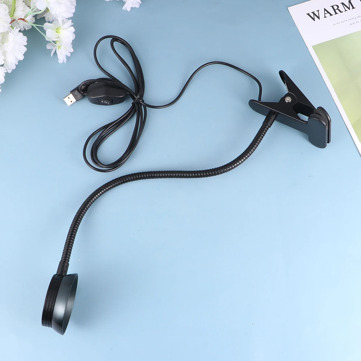 Sturdy Usb Reading Light Eye Care Clip Lamp Flexible Gooseneck Book Light 2 Brightness Levels Ultra Bright Led For Bed Travel
Sturdy Usb Reading Light Eye Care Clip Lamp Flexible Gooseneck Book Light 2 Brightness Levels Ultra Bright Led For Bed Travel