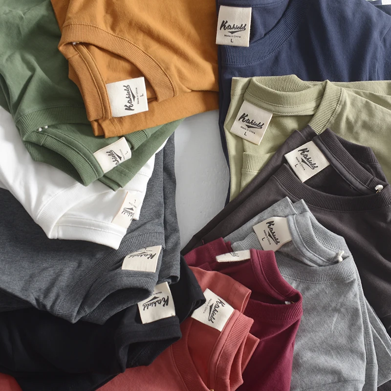 Summer Pure Cotton Color Casual Unisex round Neck Short Sleeve T-Shirt Japanese Style Simple White Half Sleeve Base Shirt
Summer Pure Cotton Color Casual Unisex round Neck Short Sleeve T-Shirt Japanese Style Simple White Half Sleeve Base Shirt