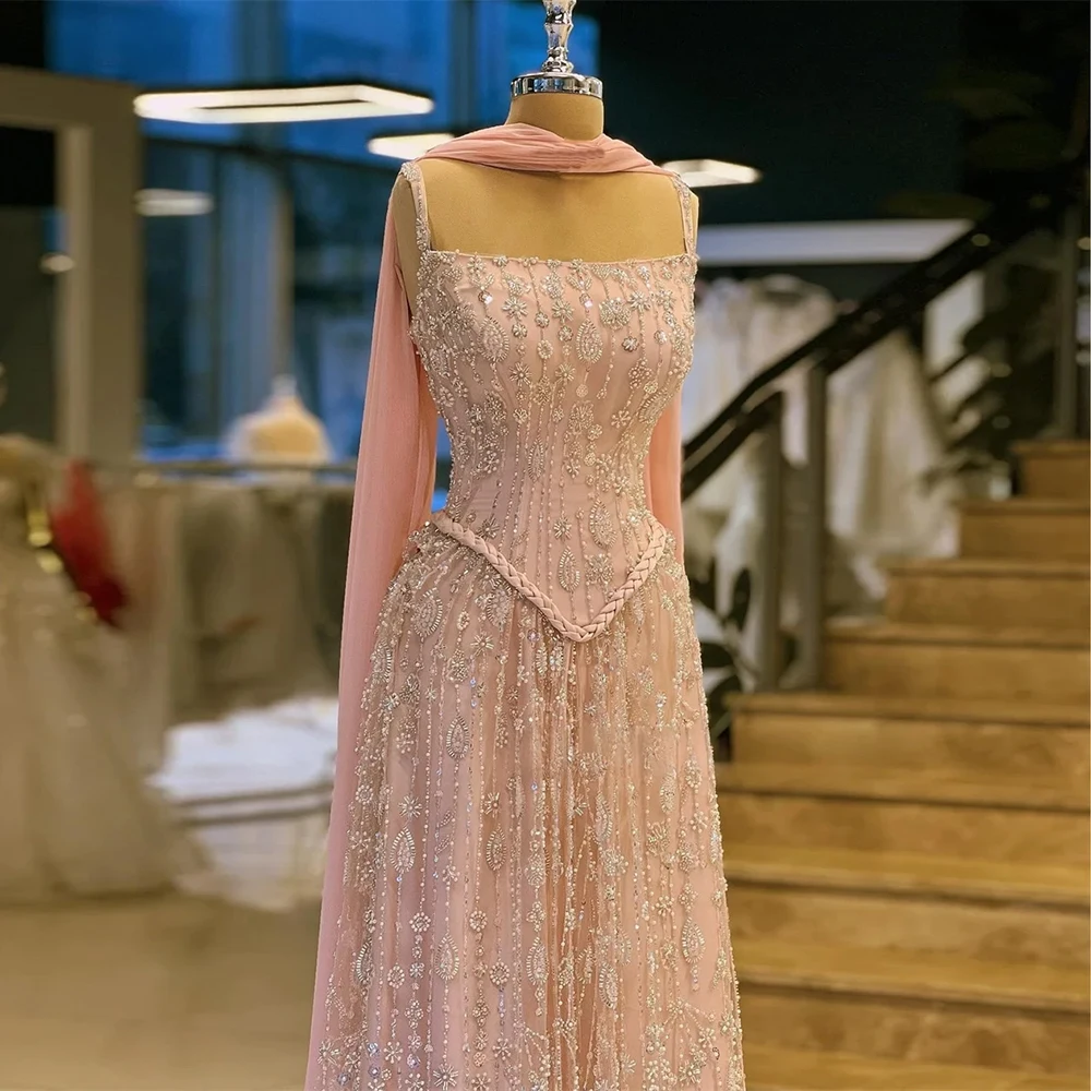 Alinovia Elegant Spaghetti Straps Evening Dresses for Women Aline Beads Long Formal Prom Wedding Party Gowns 2025 Customized
Alinovia Elegant Spaghetti Straps Evening Dresses for Women Aline Beads Long Formal Prom Wedding Party Gowns 2025 Customized