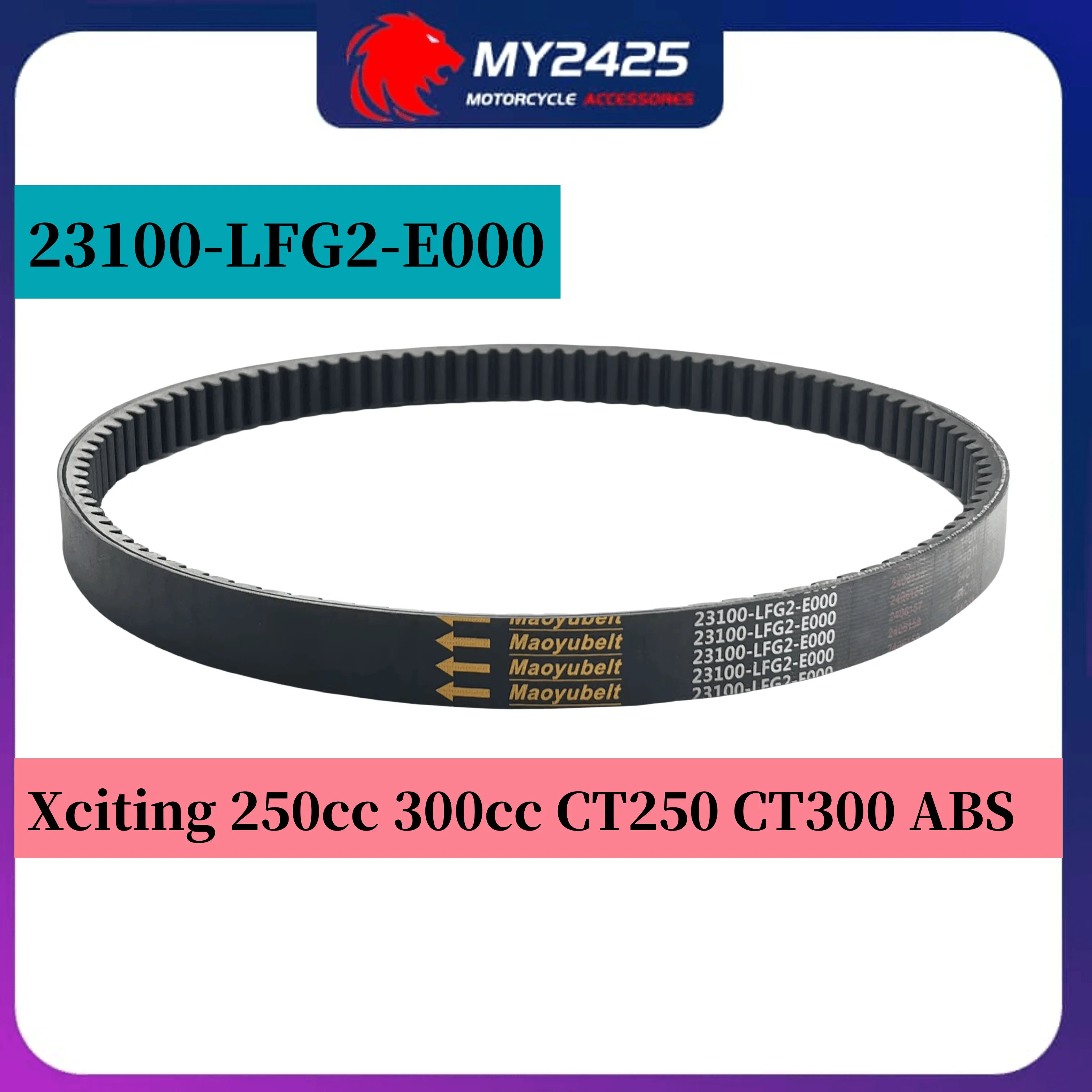 Scooter drive belt for Kymco X-TOWN250 CT250 DOWNTOWN 250 Xciting 250/300 OEM 23100-LFG2-E00 Drive belt
Scooter drive belt for Kymco X-TOWN250 CT250 DOWNTOWN 250 Xciting 250/300 OEM 23100-LFG2-E00 Drive belt