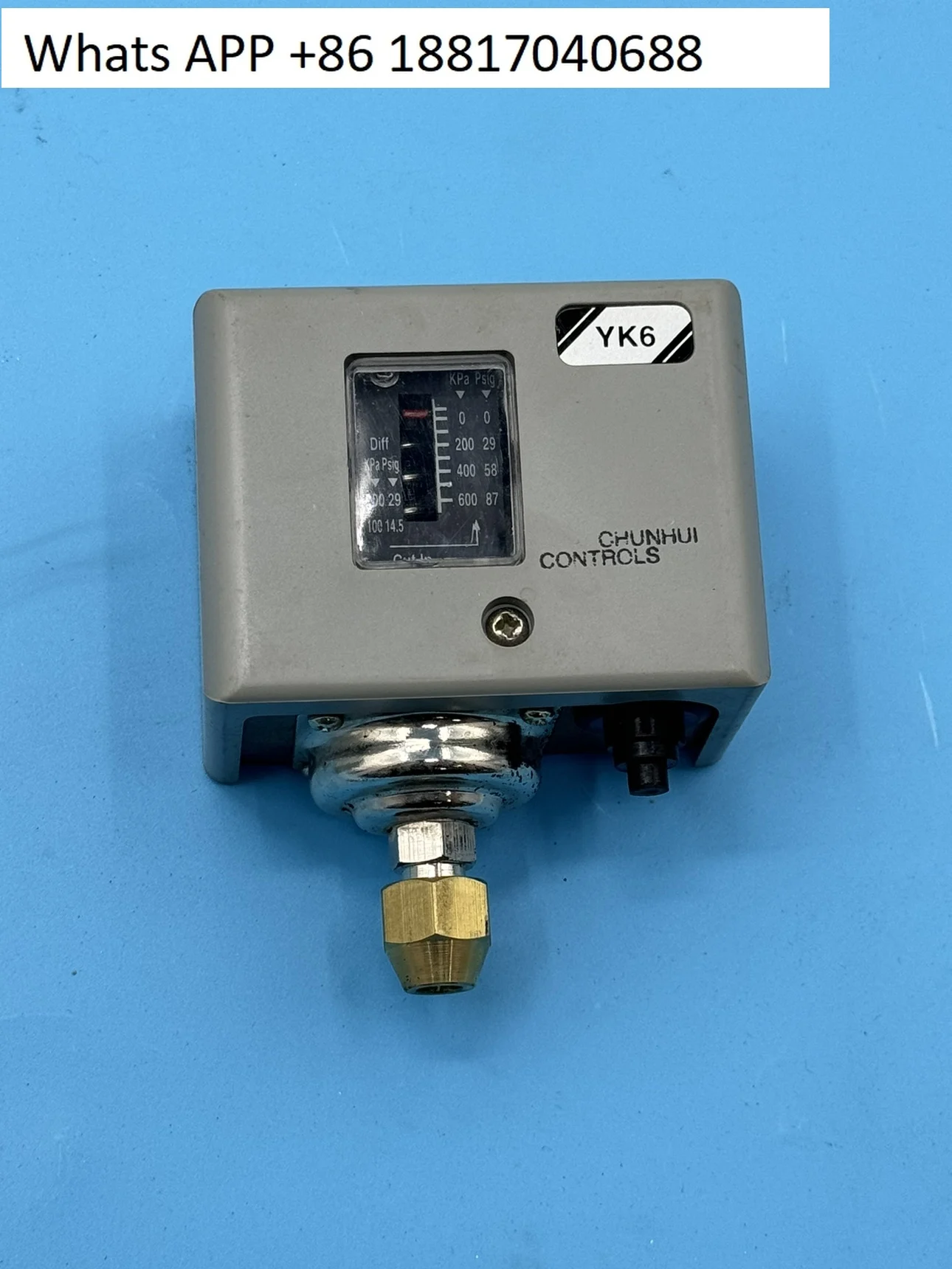 YK6/YK30 fluorine system pressure controller snow pressure switch chiller cold storage unit high and low pressure switch
YK6/YK30 fluorine system pressure controller snow pressure switch chiller cold storage unit high and low pressure switch