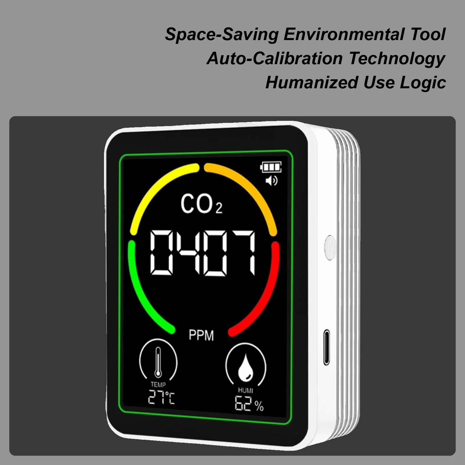 Монитор качества воздуха в помещении, цифровой детектор влажности и температуры, мониторинг качества домашнего воздуха для дома, спальни в помещении
Монитор качества воздуха в помещении, цифровой детектор влажности и температуры, мониторинг качества домашнего воздуха для дома, спальни в помещении