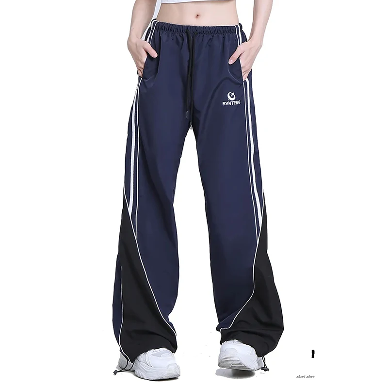 American Vintage Sweatpants Women Striped Patchwork Elastic Waist Wide Leg Pants Chic Casual Streetwear Joggers Trousers
American Vintage Sweatpants Women Striped Patchwork Elastic Waist Wide Leg Pants Chic Casual Streetwear Joggers Trousers