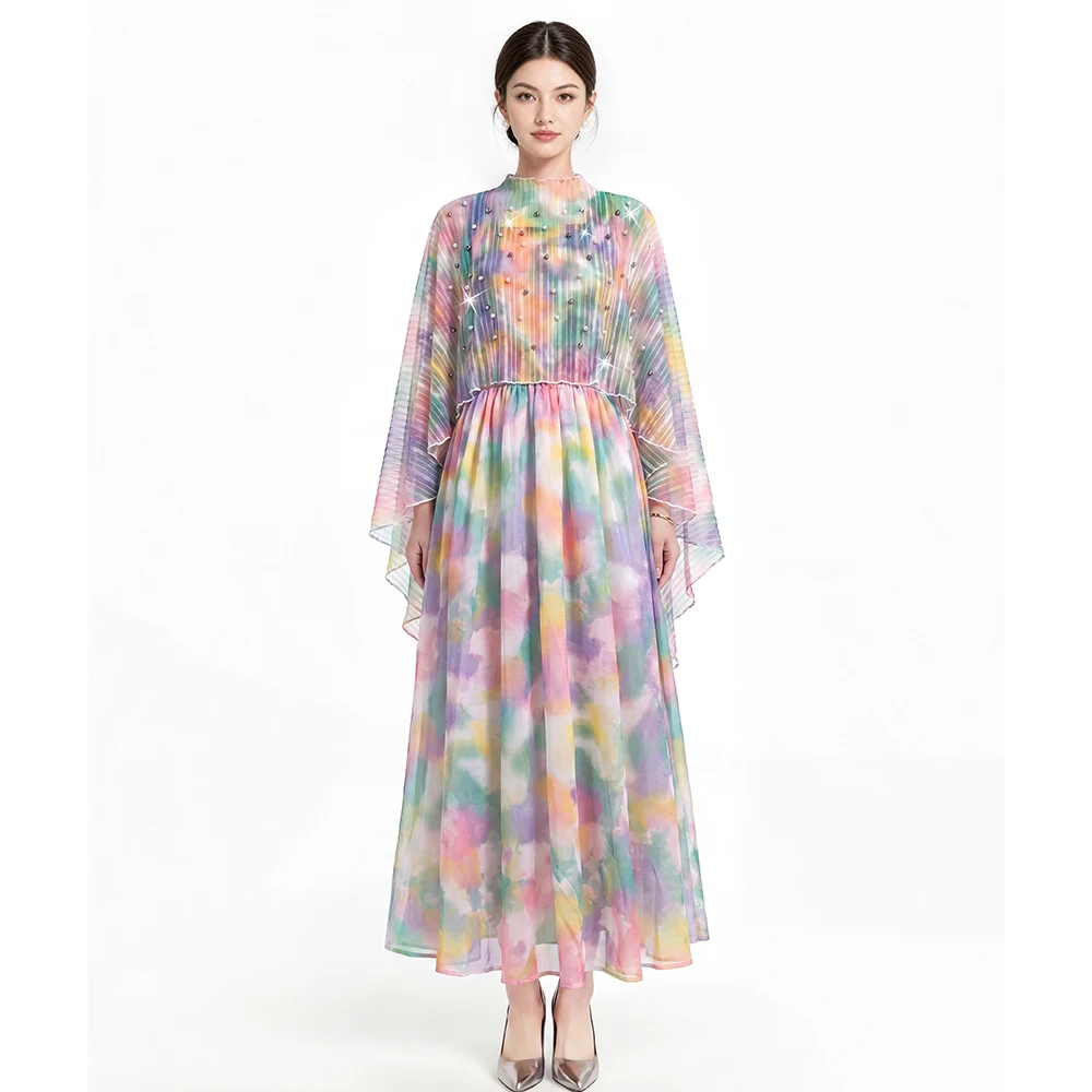 SuperAen Summer New Folds Embroidered Flares Elegant Asymmetrical Loose Top Long Camisole Dress Sets
SuperAen Summer New Folds Embroidered Flares Elegant Asymmetrical Loose Top Long Camisole Dress Sets