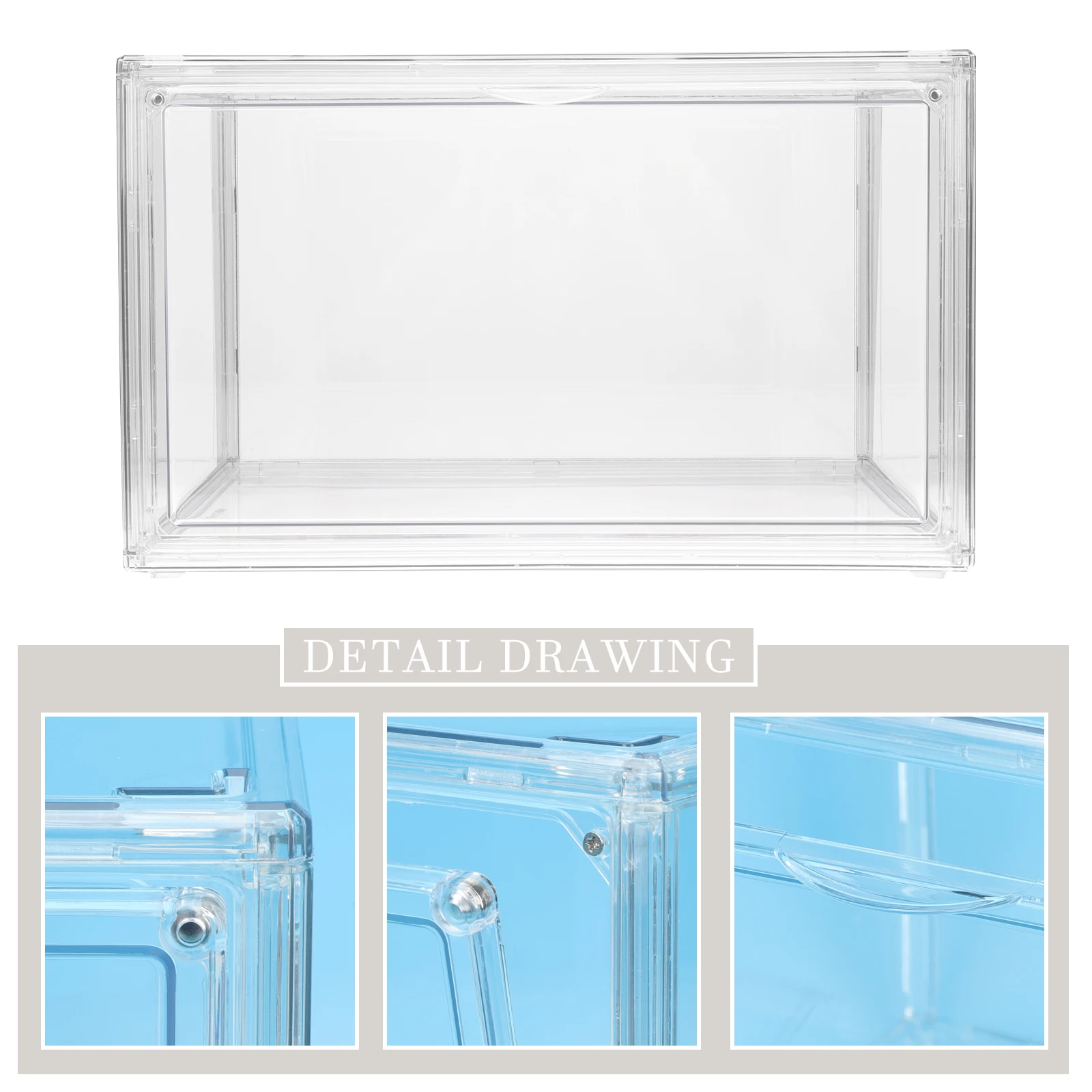 Book Storage Box Classroom Bookshelf Display Holder Table Top Organizer Stackable Transparent Bookcase Clear
Book Storage Box Classroom Bookshelf Display Holder Table Top Organizer Stackable Transparent Bookcase Clear