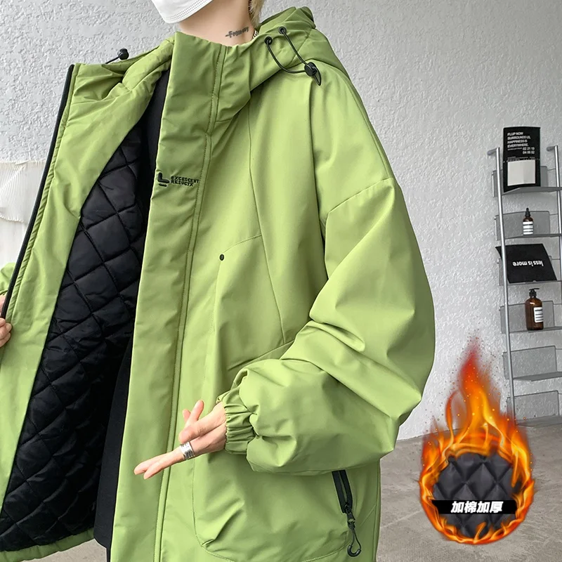 Mr.nut Hooded Oversize Men's Thickened Jacket Autumn Winter Outdoor Climbing Suit 8XL-M Cotton-padded Jacket Unisex Thermal Tops
Mr.nut Hooded Oversize Men's Thickened Jacket Autumn Winter Outdoor Climbing Suit 8XL-M Cotton-padded Jacket Unisex Thermal Tops